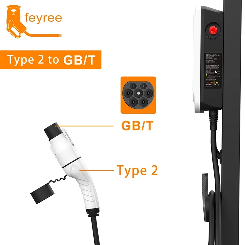 Ev Charger Adapter - Feyree elektrikli araç şarjı adaptörü tip