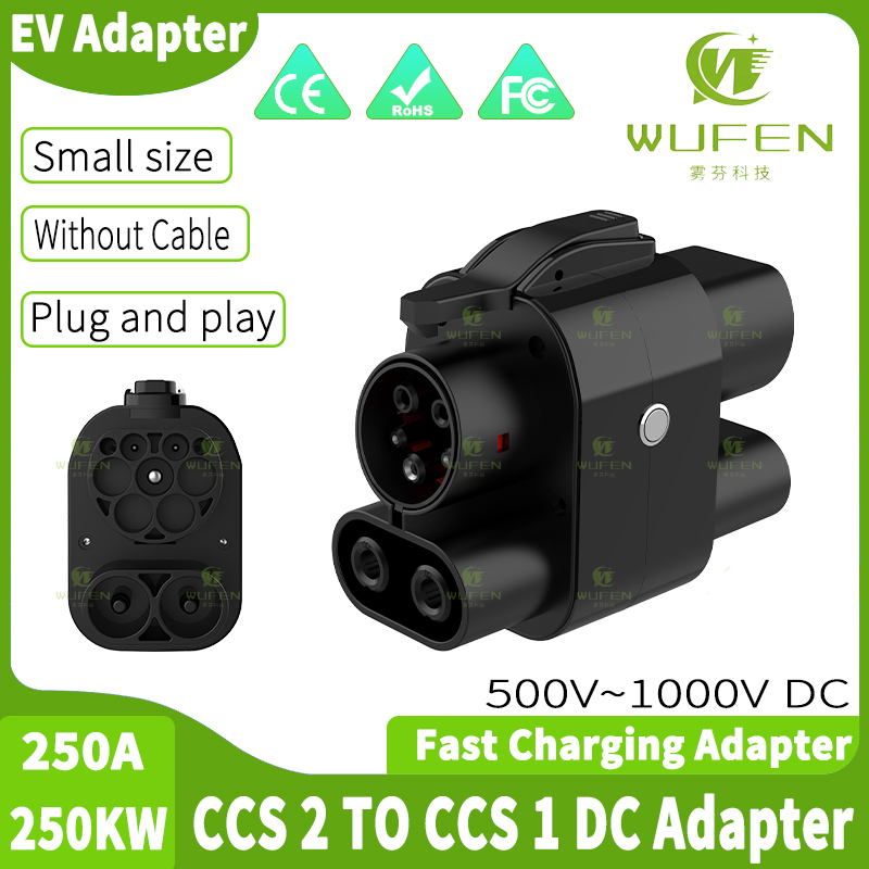 WUFEN CCS2 CCS1 250A Adaptör C - Ccs2 To Ccs1 Fast Charge Adapter 250Kw incelemesi ve fiyatı