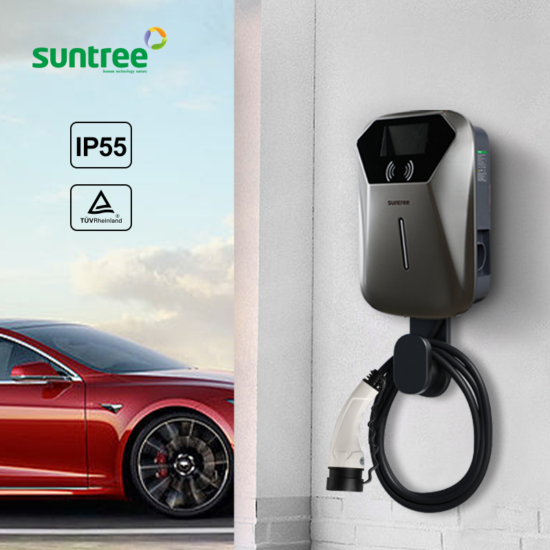 7-22kw AC Ocpp Duvara Monte Ed - Ev Charging Pile incelemesi ve fiyatı