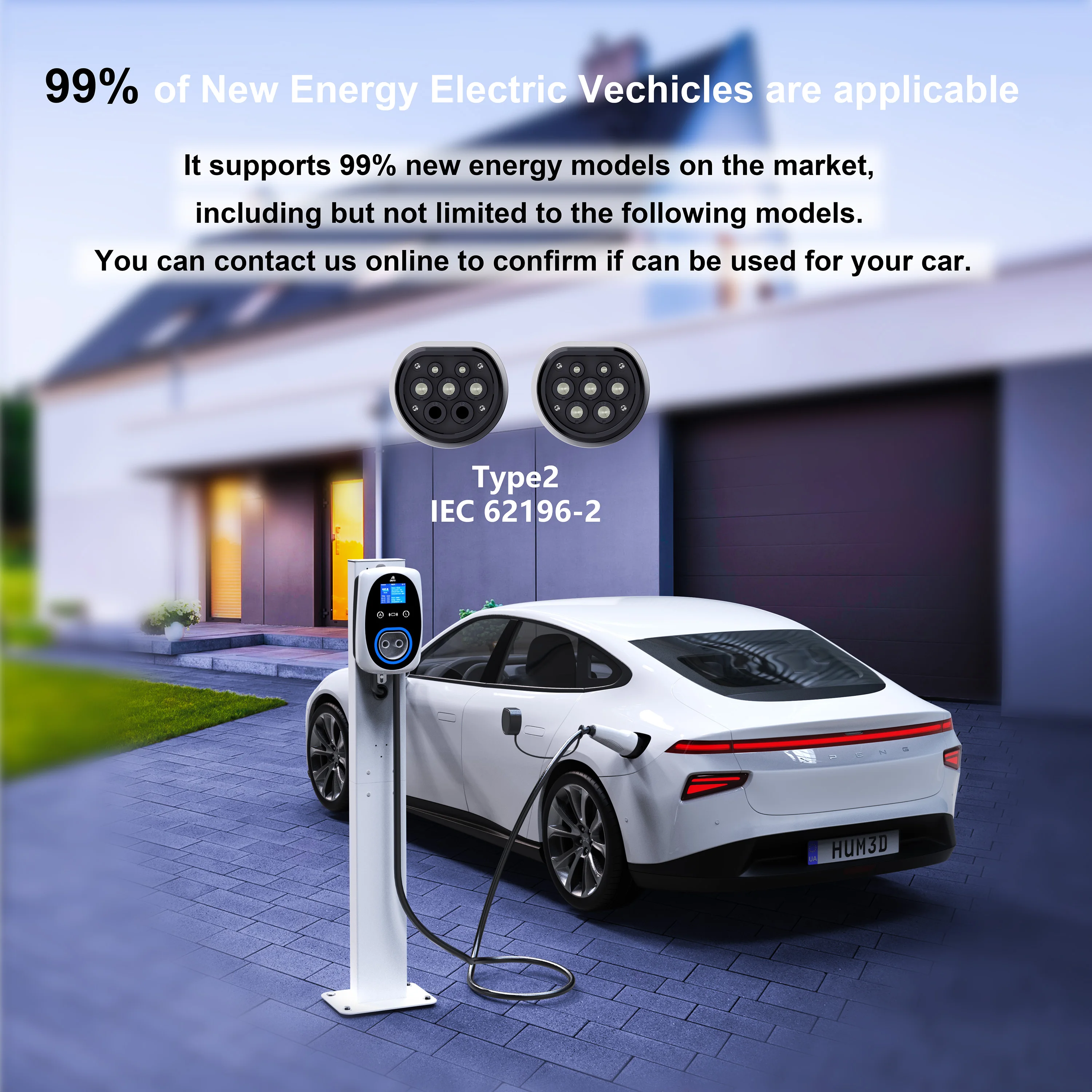 GWUYU EV Şarj Cihazı 32A 7.6KW - Wallbox Ev incelemesi ve fiyatı