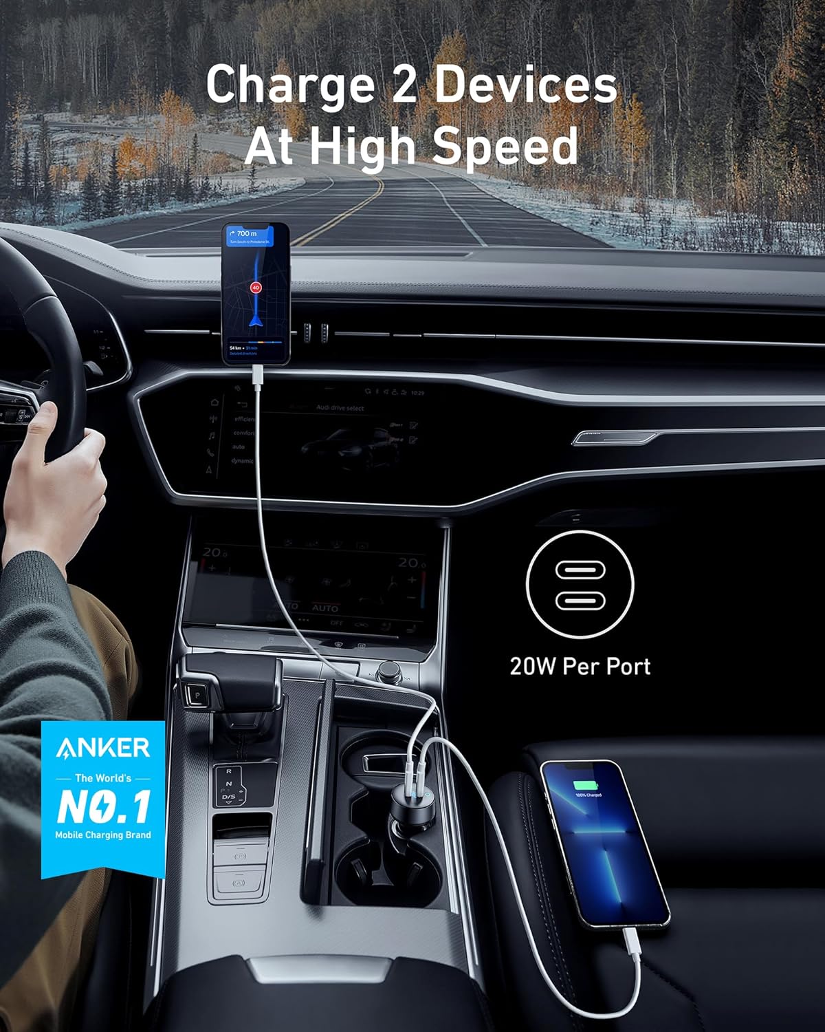 Anker USB-C Araç Şarj Cihazı 4 - Type 2 Charger incelemesi ve fiyatı