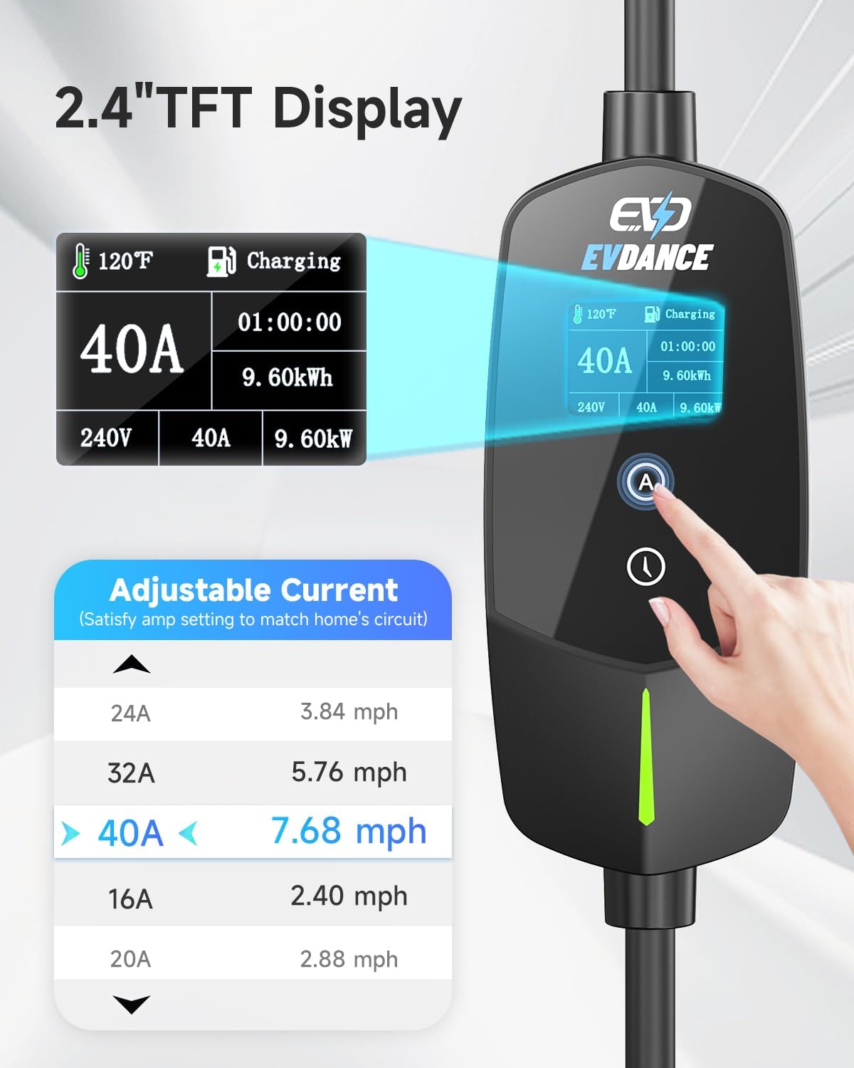EVDANCE Taşınabilir Tesla EV Ş - Home Ev Charger incelemesi ve fiyatı